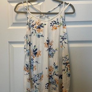 Floral Knit Tank Top